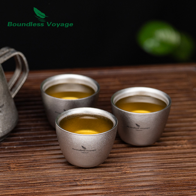 Boundless Voyage 40ml Titanium - Camping Cooking Mug ulasan dan harga