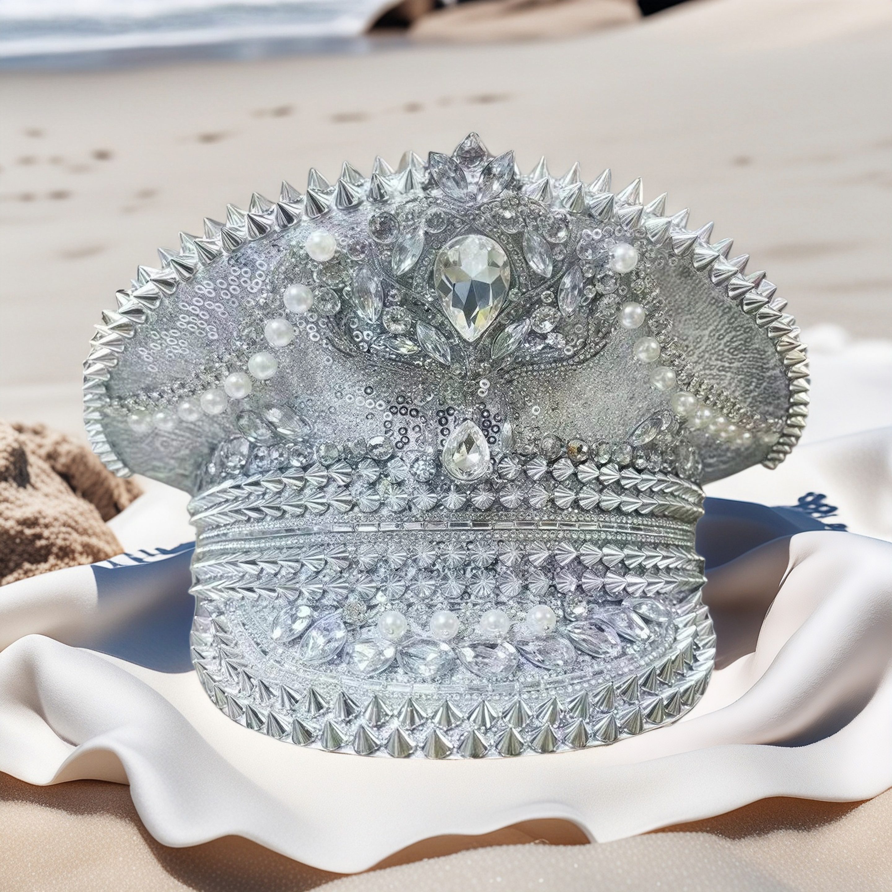 Steampunk Captain Hat Rhinesto - Campfire Cooking In Another World With My Absurd Skill ulasan dan harga