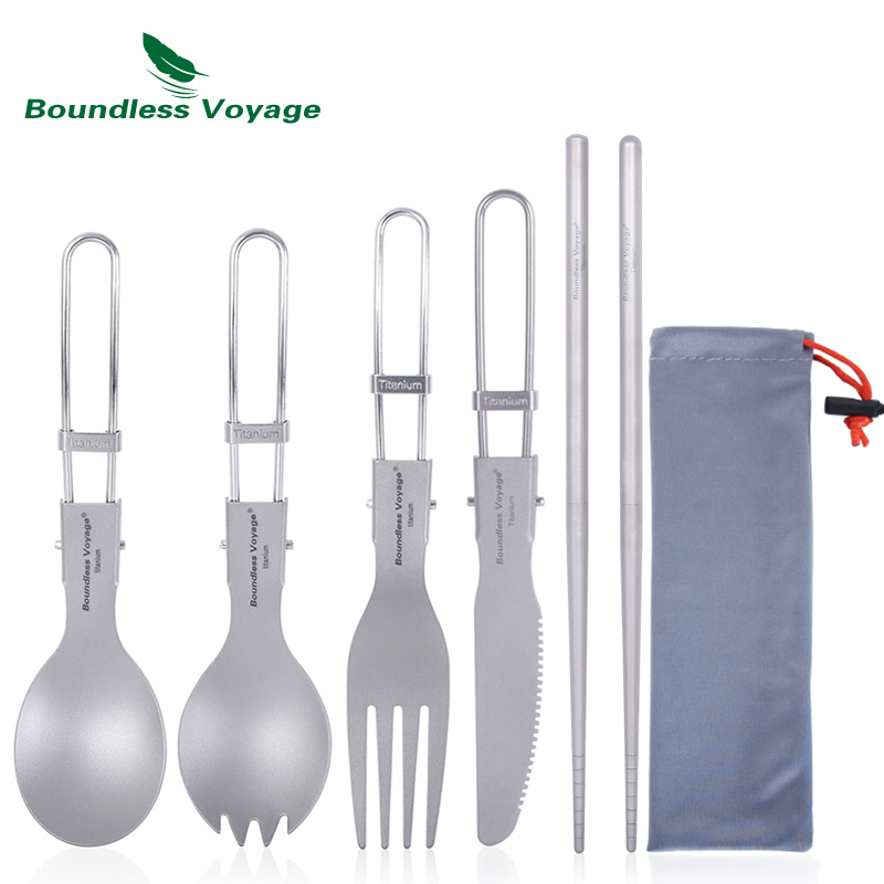 Boundless Voyage Titanium Camp - Camping Cooking Set Stainless Steel ulasan dan harga