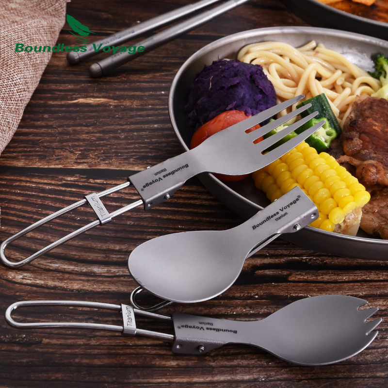 Boundless Voyage Titanium Camp - Camping Cooking Set Stainless Steel ulasan dan harga