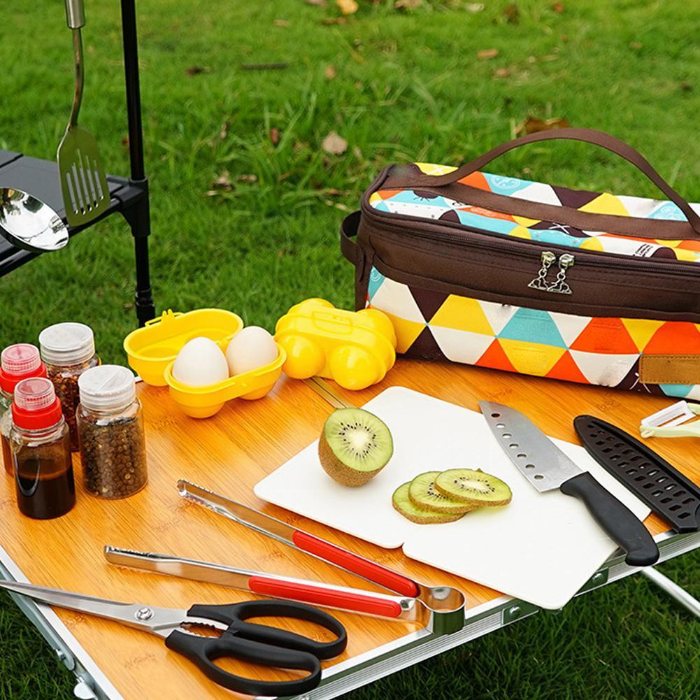 2 Grid Egg Storage Box Contain - Camping Cooking Box ulasan dan harga