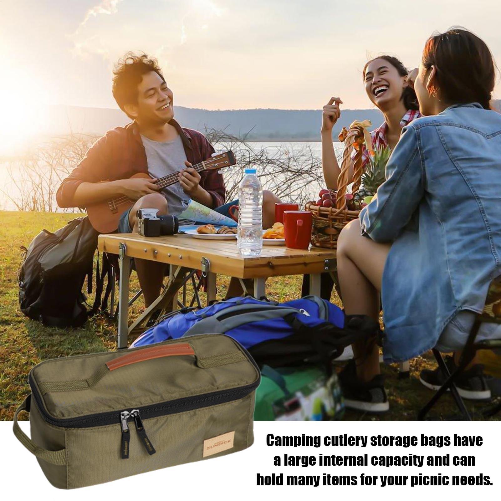 Outdoor Camping Storage Organi - Camping Cooking Handle ulasan dan harga