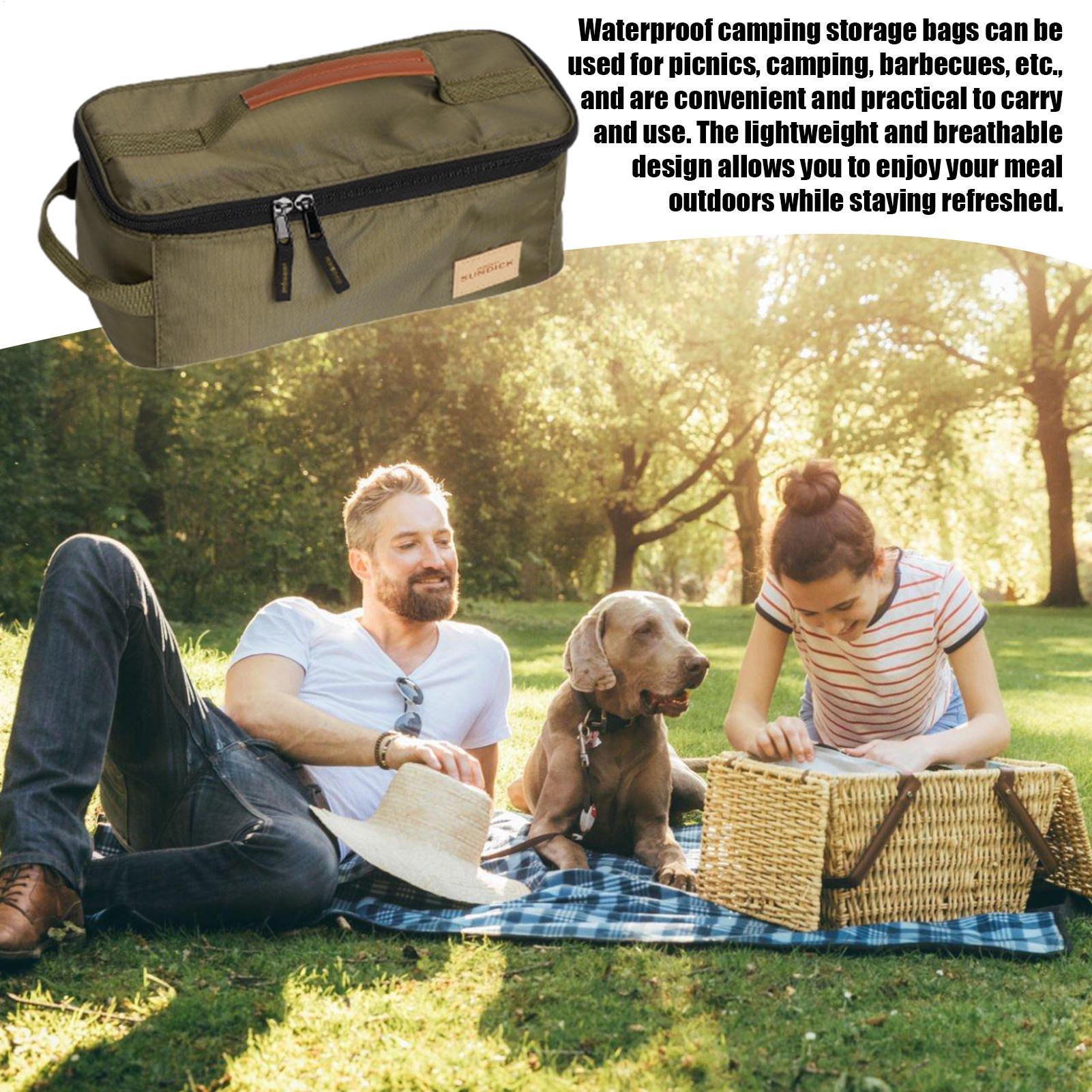 Outdoor Camping Storage Organi - Camping Cooking Handle ulasan dan harga