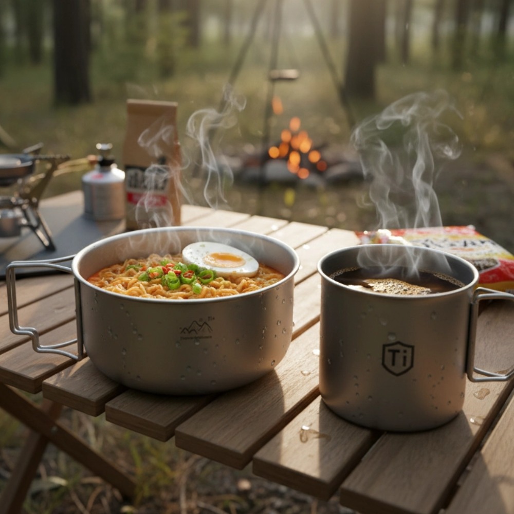 220/550ml Ultralight Camping C - Camping Cooking Mug ulasan dan harga