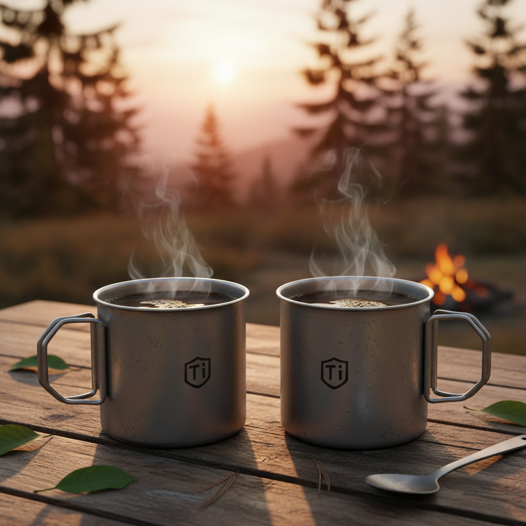 220/550ml Ultralight Camping C - Camping Cooking Mug ulasan dan harga