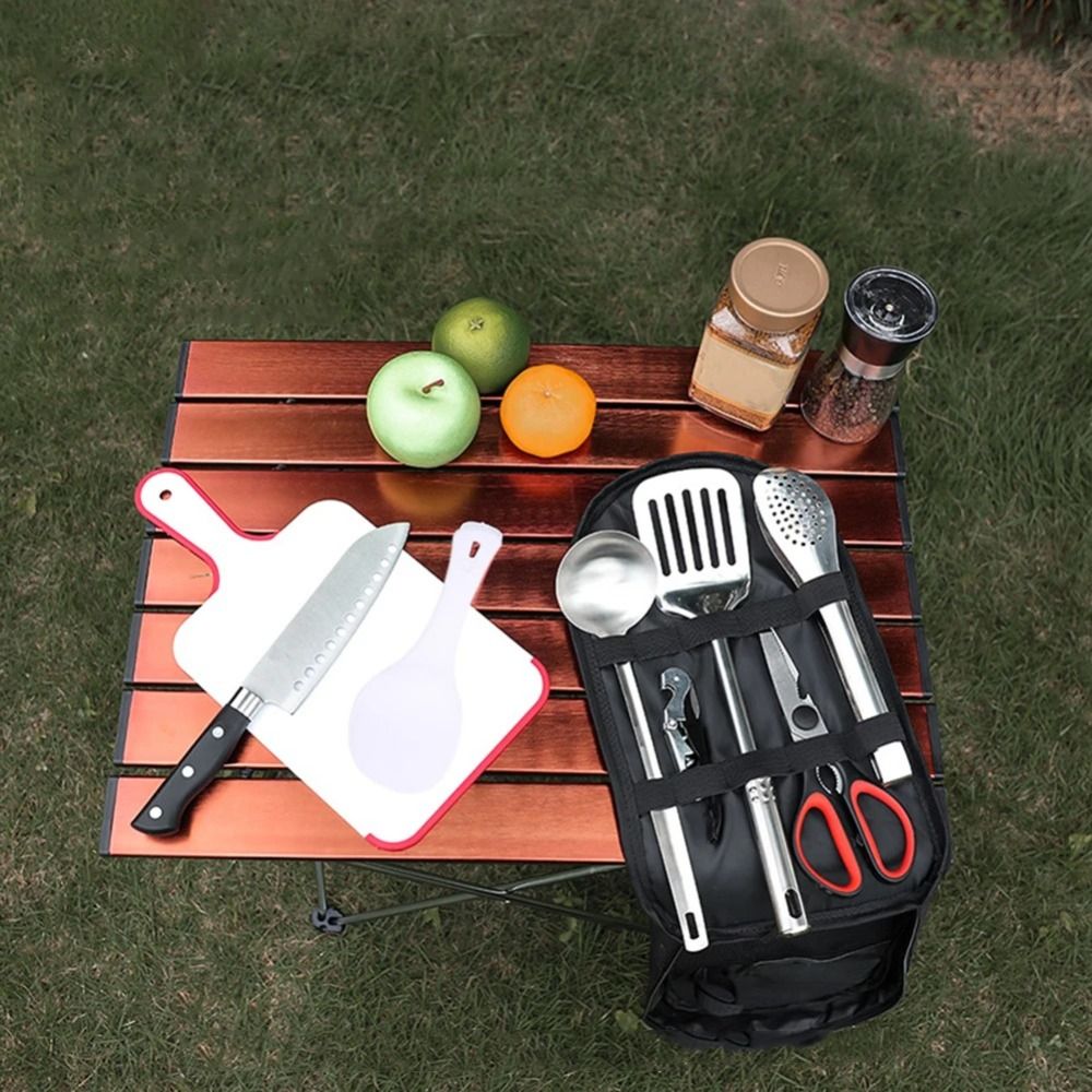 2024 Picnic Utensil Set Storag - Camping Cooking Survival ulasan dan harga