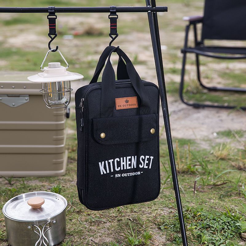 Outdoor Camping Kitchenware 8- - Camping Cooking And Eating Set ulasan dan harga