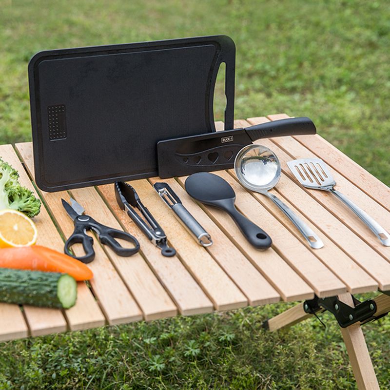 Outdoor Camping Kitchenware 8- - Camping Cooking And Eating Set ulasan dan harga