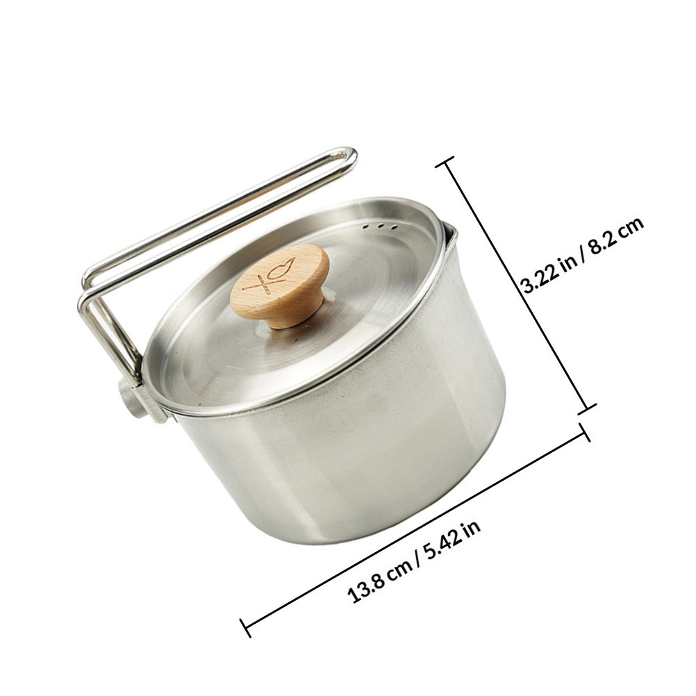 Outdoor Portable Cookware Camp - Camping Cooking Noodles ulasan dan harga