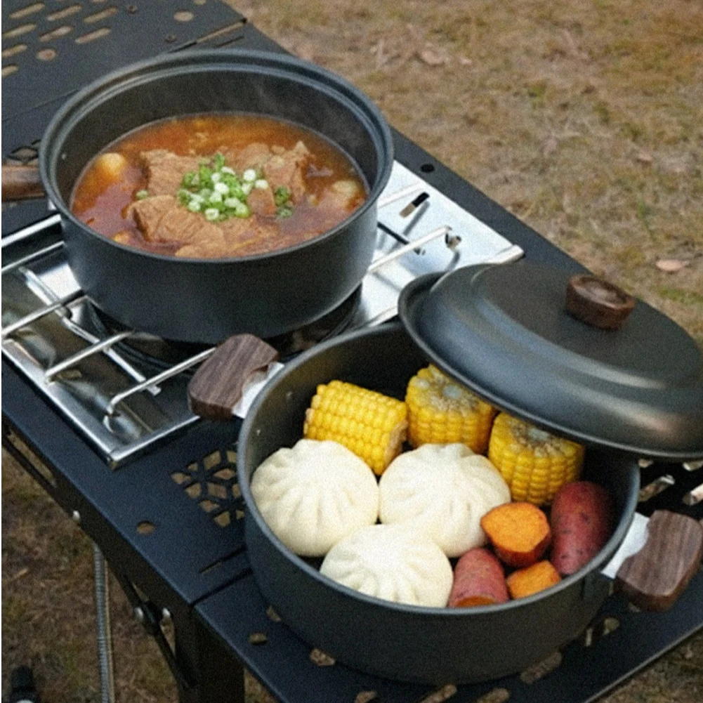 3L Camping Cooking Pot Set Alu - Camping Cooking Kitchen ulasan dan harga