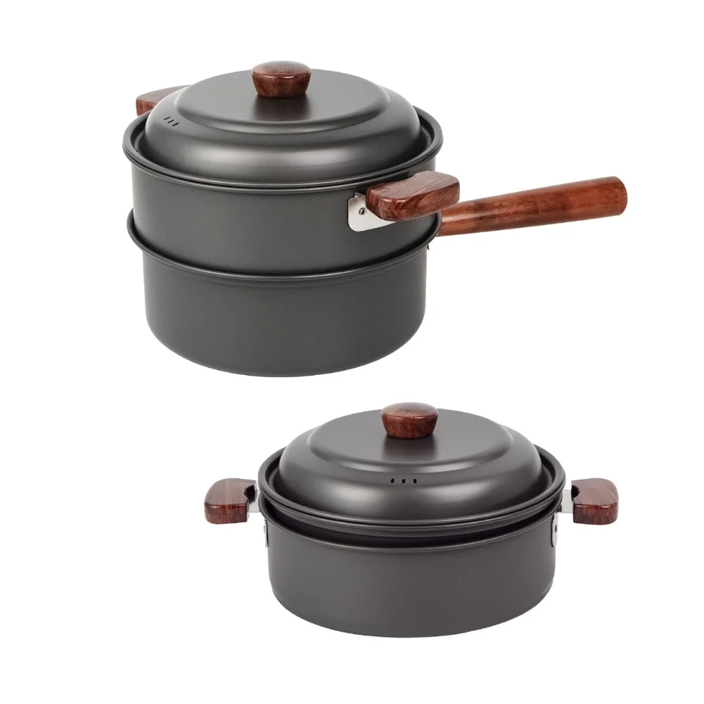 3L Camping Cooking Pot Set Alu - Camping Cooking Kitchen ulasan dan harga