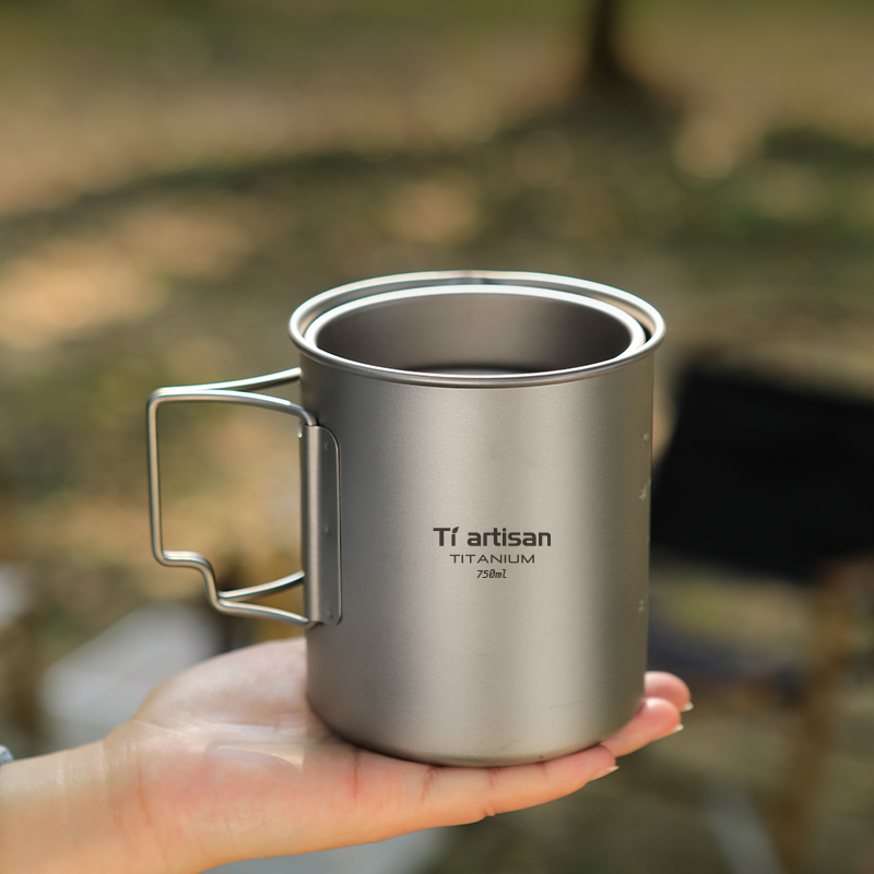 Tiartisan Ultralight Pure Tita - Camping Cooking Mug ulasan dan harga
