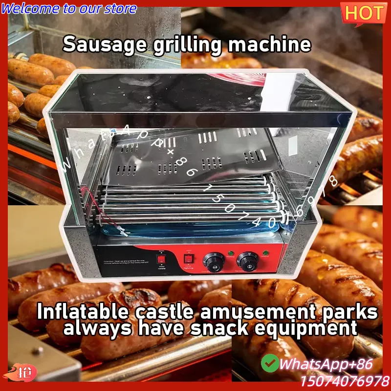 2026 Sausage Roller Machine Co - Camping Cooking Equipment Electric ulasan dan harga