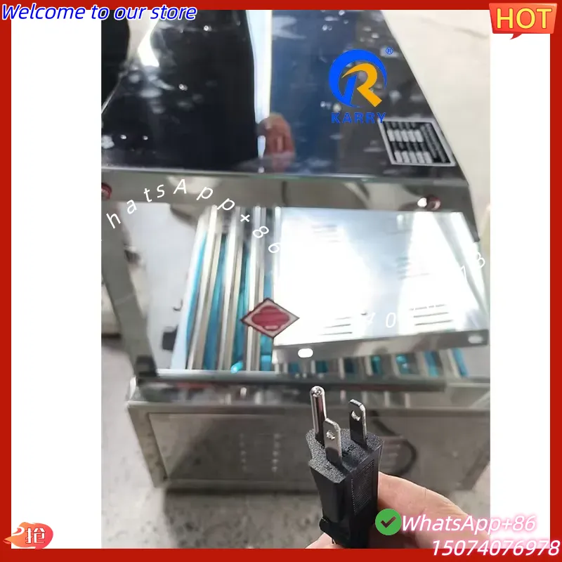 2026 Sausage Roller Machine Co - Camping Cooking Equipment Electric ulasan dan harga