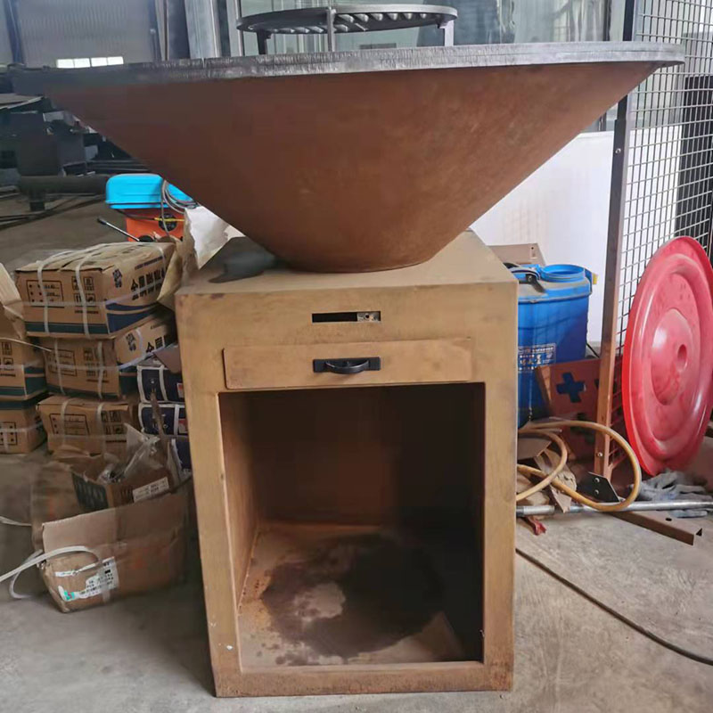 Customized Corten Steel BBQ Gr - Camping Cooking Equipment Electric ulasan dan harga