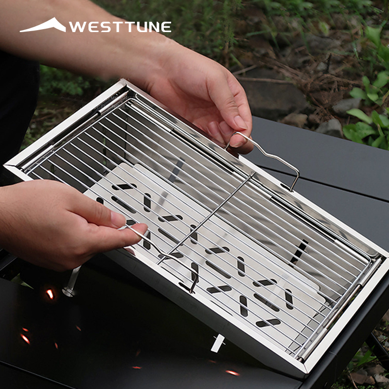 WESTTUNE IGT Barbecue Grill Fo - Camping Cooking Box ulasan dan harga