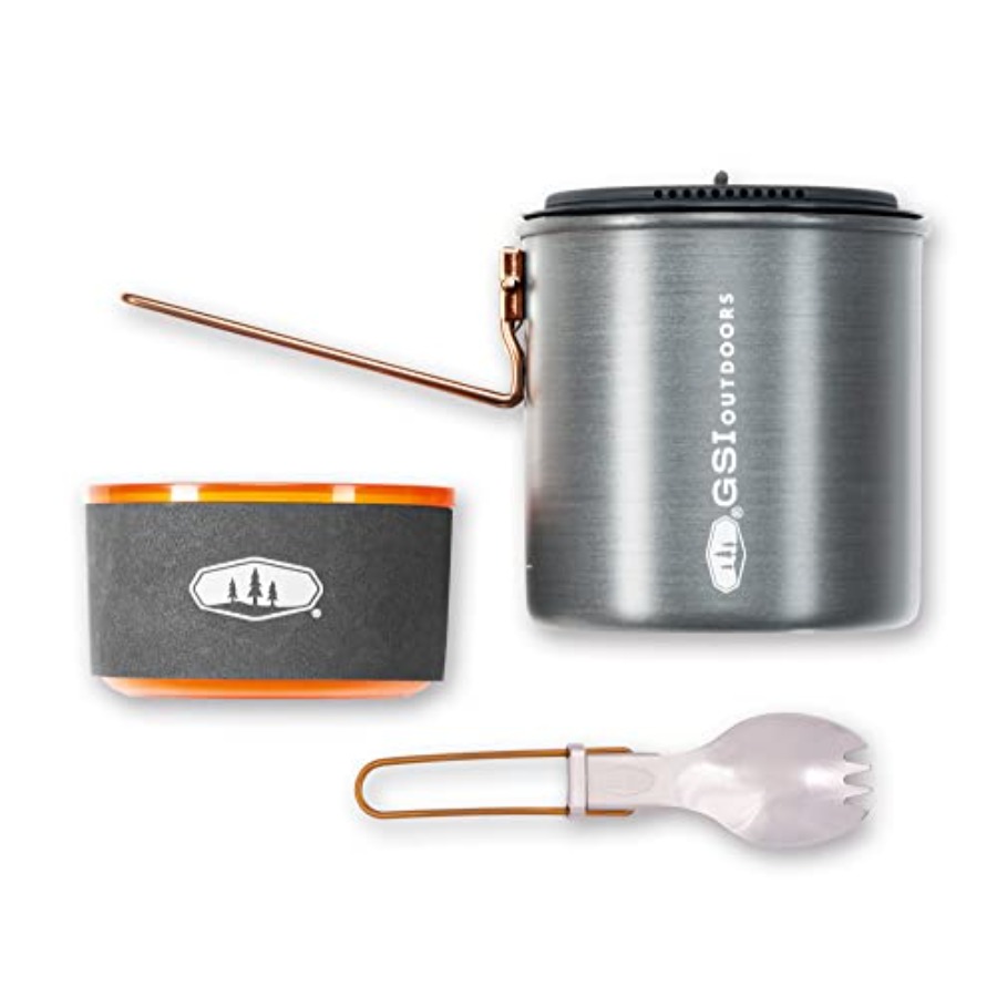 Ultralight Backpacking Cooking - Camping Cooking And Eating Set ulasan dan harga