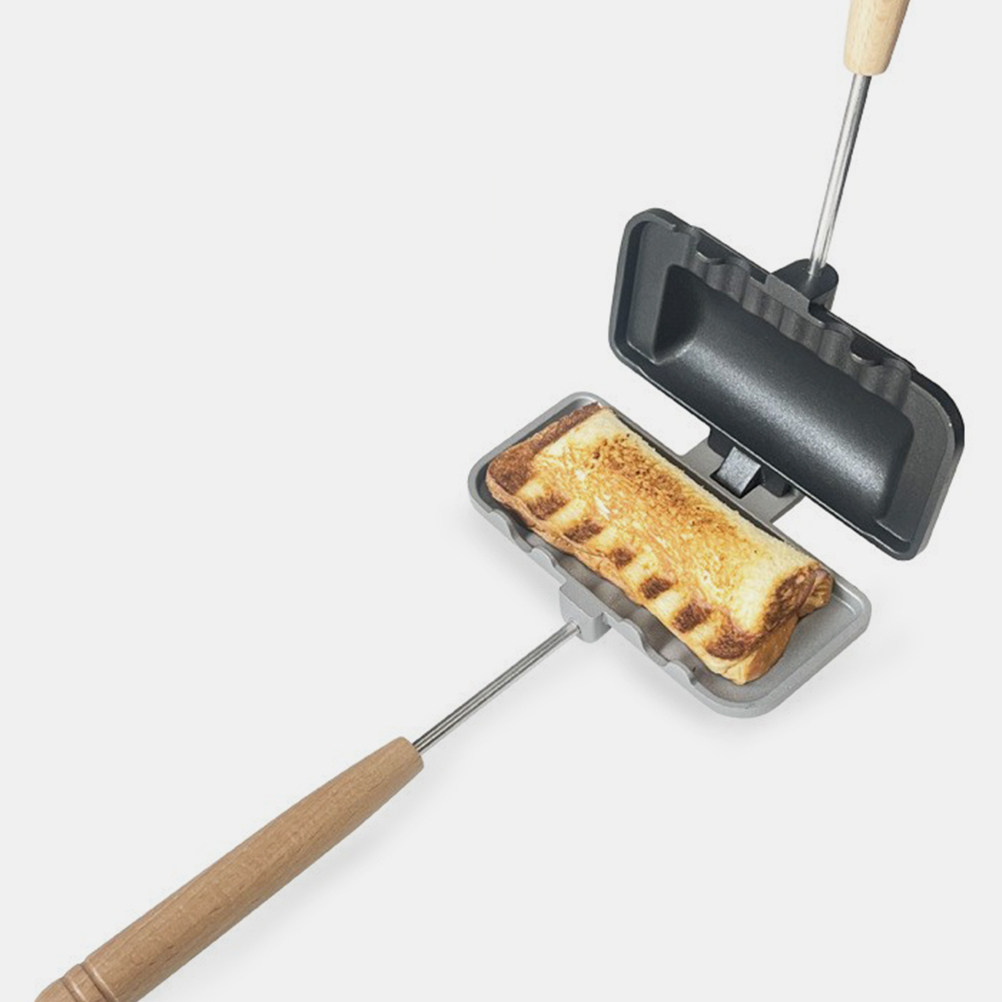 Non-Stick Sandwich Baking Pan  - Camping Cooking Kitchen ulasan dan harga