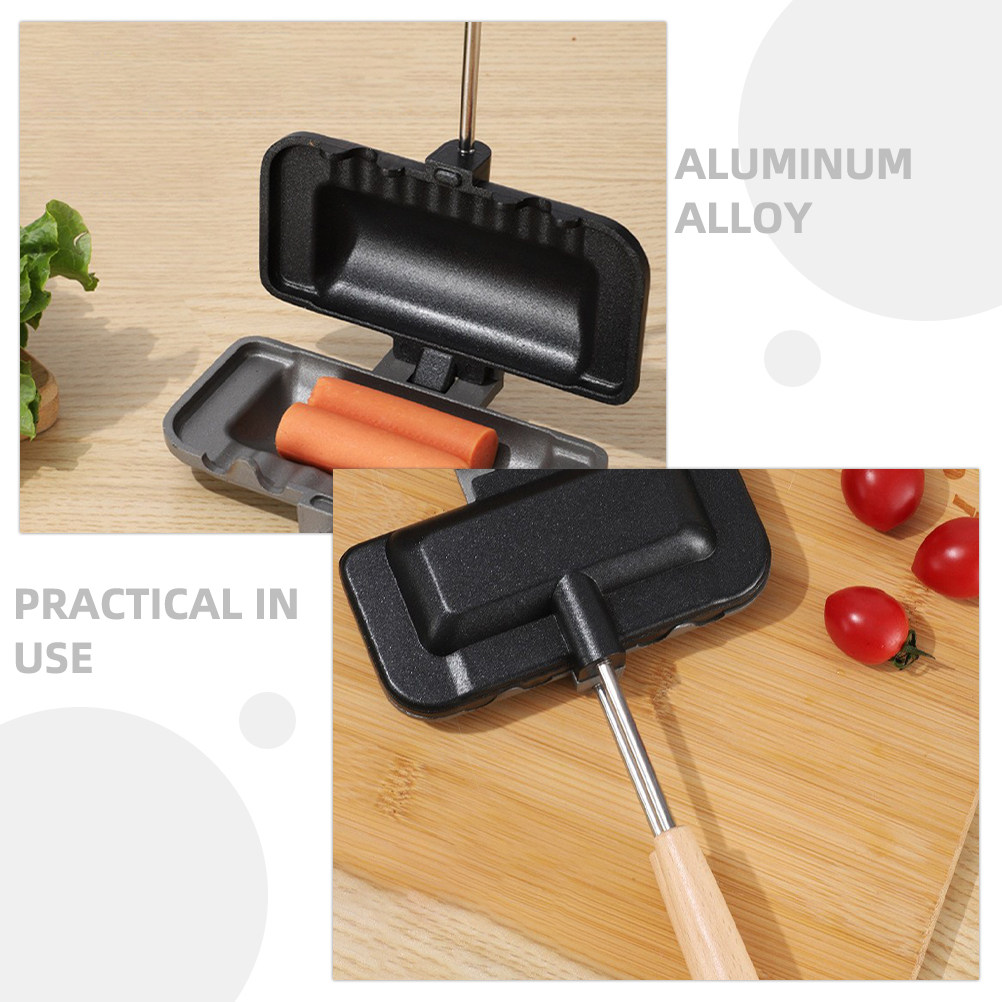 Non-Stick Sandwich Baking Pan  - Camping Cooking Kitchen ulasan dan harga