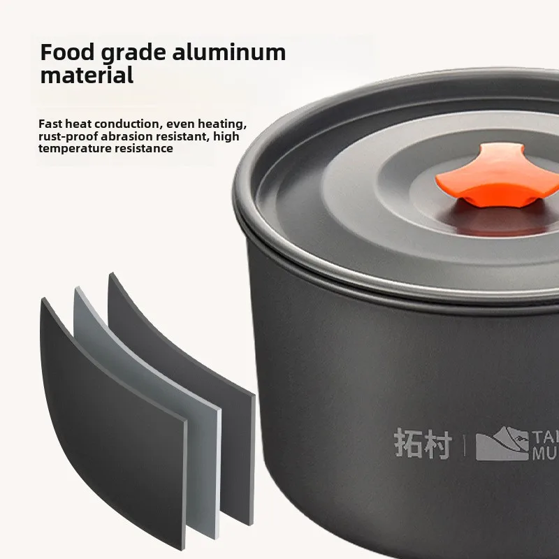 Camping Cookware Set Outdoor C - Camping Cooking Ware Set ulasan dan harga