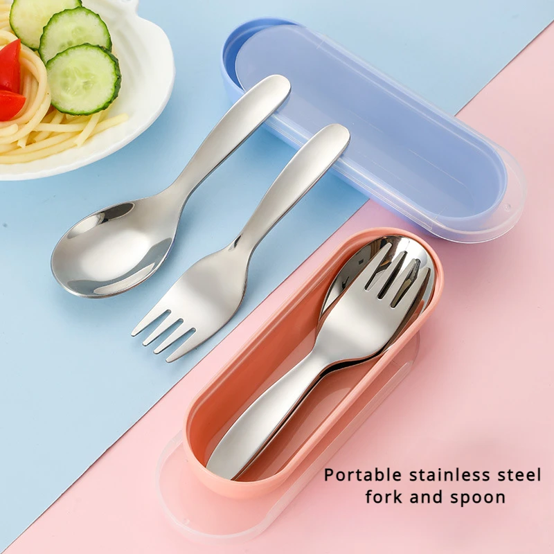 2 PCS 1 Set Portable Spoon For - Camping Cooking And Eating Set ulasan dan harga
