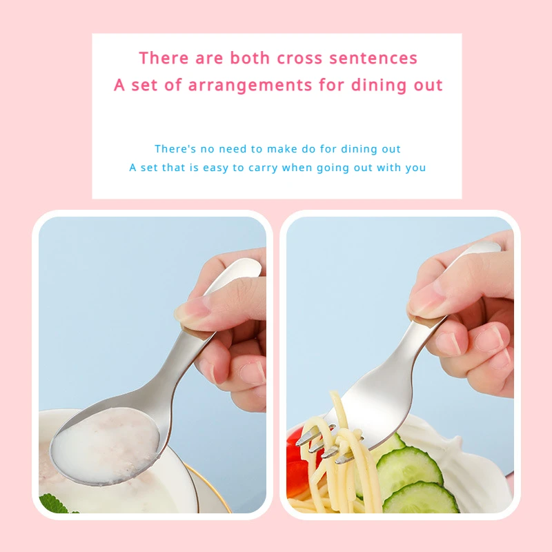 2 PCS 1 Set Portable Spoon For - Camping Cooking And Eating Set ulasan dan harga