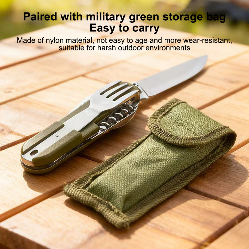 New Stainless Steel 7 In 1 Cam - Camping Cooking Set Stainless Steel ulasan dan harga