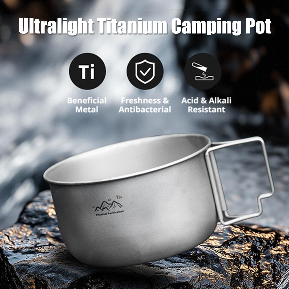 Titanium Coated Outdoor Cookin - Camping Cooking Noodles ulasan dan harga