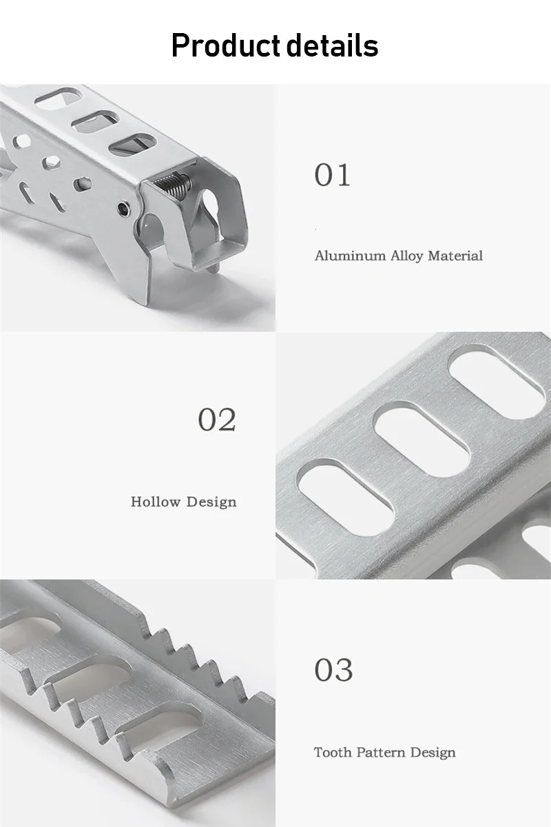 Aluminium Anti-hot Alloy Clip  - Camping Cooking Hardware ulasan dan harga