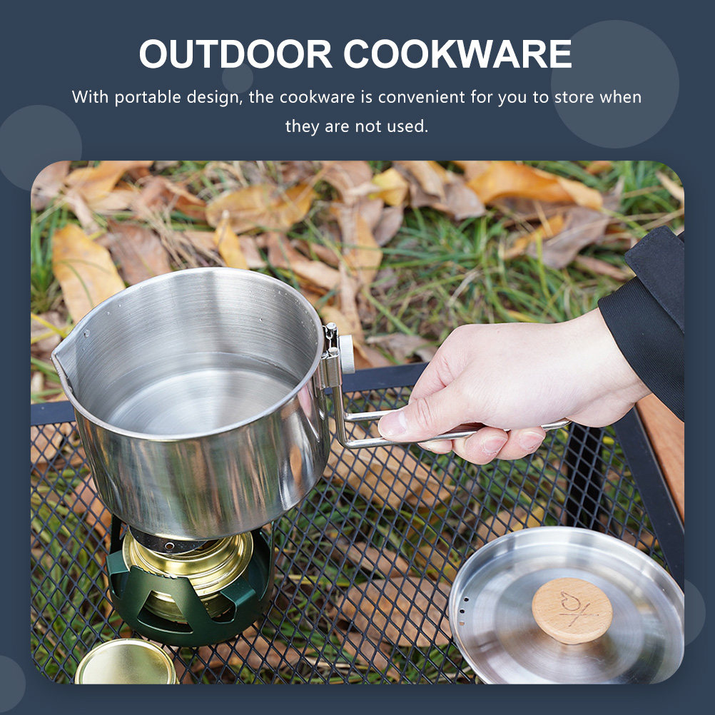 Camping Cookware Kit Portable  - Camping Cooking Noodles ulasan dan harga