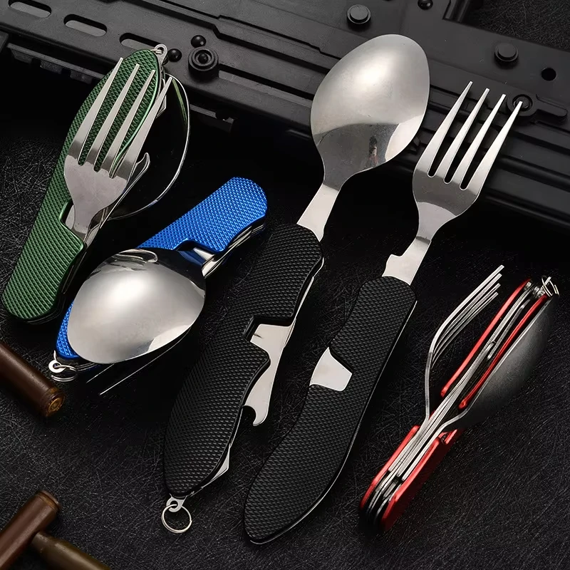 ​​3-in-1 Foldable Camping Spor - Camping Cooking And Eating Set ulasan dan harga